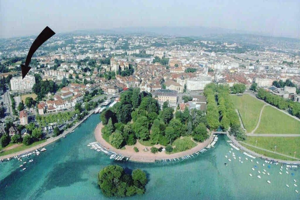 Le Panorama - Vue Lac Et Montagne Avec Parking Annecy Eksteriør bilde
