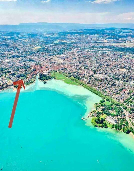 Le Panorama - Vue Lac Et Montagne Avec Parking Annecy Eksteriør bilde